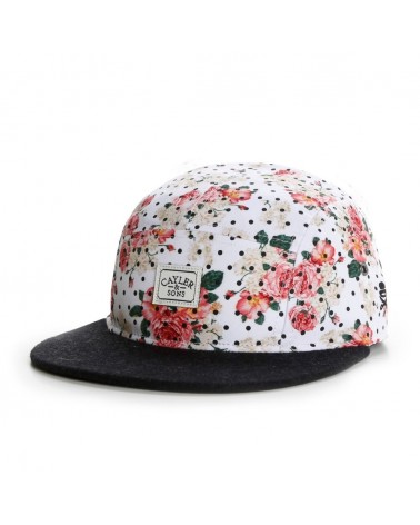 Cayler And Sons - Paris Throwback 5Panel - Floral/BlackWool