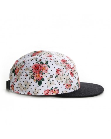 Cayler And Sons - Paris Throwback 5Panel - Floral/BlackWool