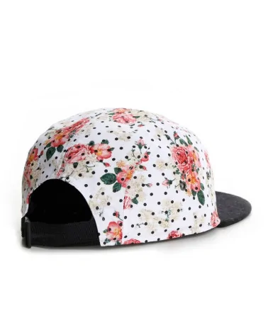 Cayler And Sons - Paris Throwback 5Panel - Floral/BlackWool