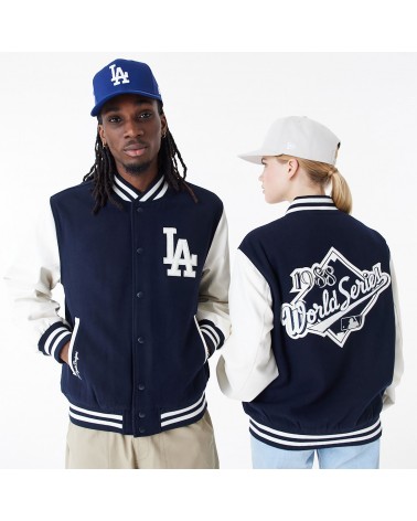 New Era - LA Dodgers MLB World Series Varsity Jacket - Navy