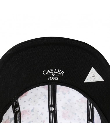 Cayler And Sons - Paris Throwback 5Panel - Floral/BlackWool