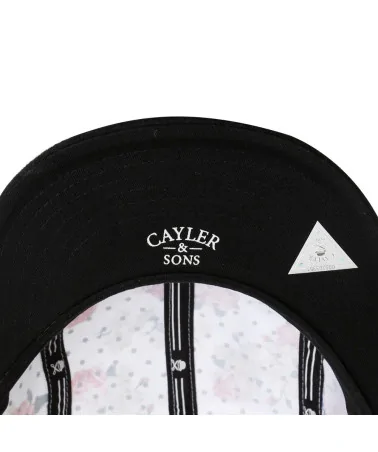 Cayler And Sons - Paris Throwback 5Panel - Floral/BlackWool