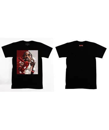 Block Custom - Travis Scott Colombes Tee - Black