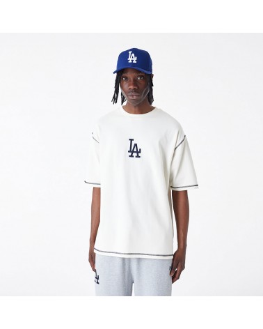 New Era - LA Dodgers MLB World Series Oversized T-shirt - Off White
