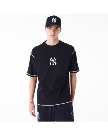 New Era - New York Yankees MLB World Series Oversized T-shirt - Black