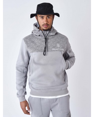 Project X Paris - Monogram Hoodie - Light Grey