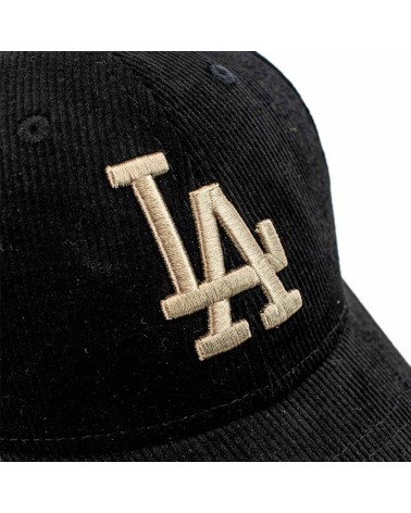 New Era - Los Angeles Dodgers Corduroy 9FORTY Cap - Black
