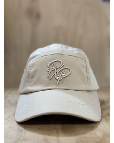 Project X Paris - Embroidery Logo 5 Panel Curved Cap - Beige