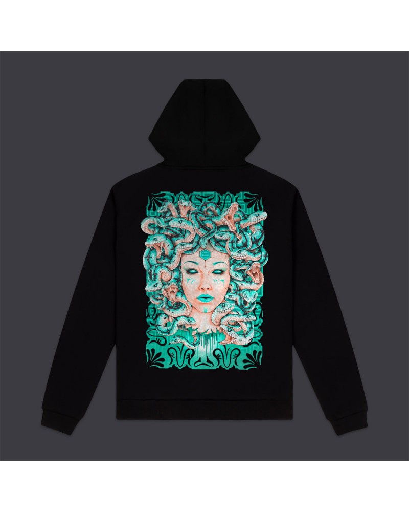 Dolly Noire - Medusa Hoodie - Black