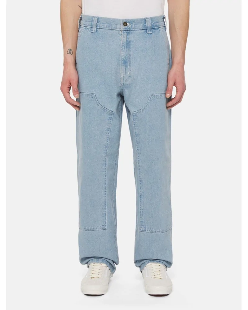 Dickies Life - Madison Double Knee Denim Trousers - Vintage Blue | ...