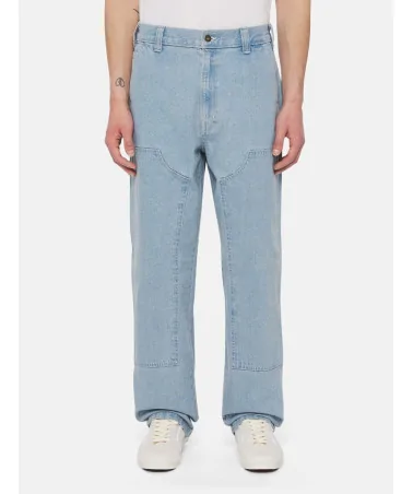 Dickies Life - Madison Double Knee Denim Trousers - Vintage Blue