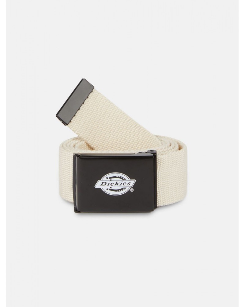 Dickies - Orcutt Logo Buckle Belt - White Cap Grey