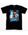 Block Custom - Anuel Real Hasta La Muerte Retro Tee - Black/Blue