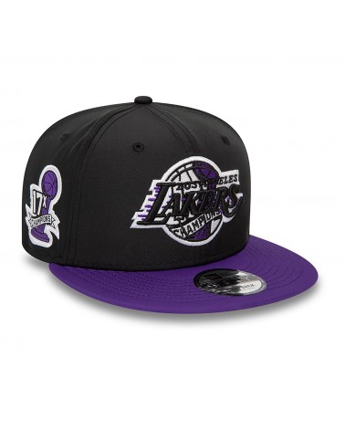 New Era - Los Angeles Lakers Infill 9Fifty Snapback - Black / Purple