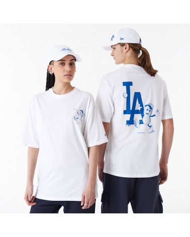 New Era - LA Dodgers MLB Food Graphic Oversized T-Shirt - White