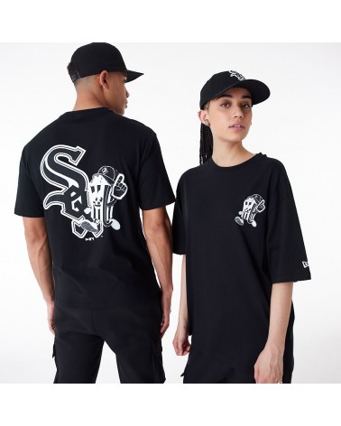 New Era - Chicago White Sox MLB Food Graphic Oversized T-Shirt - Black