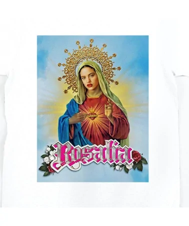 Block Custom - Santa Rosalia Tee - White
