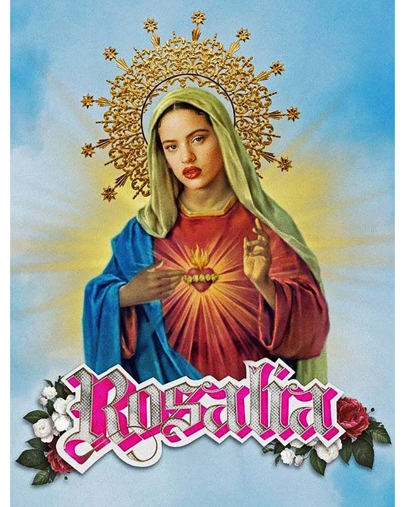 Block Custom - Santa Rosalia Tee - White