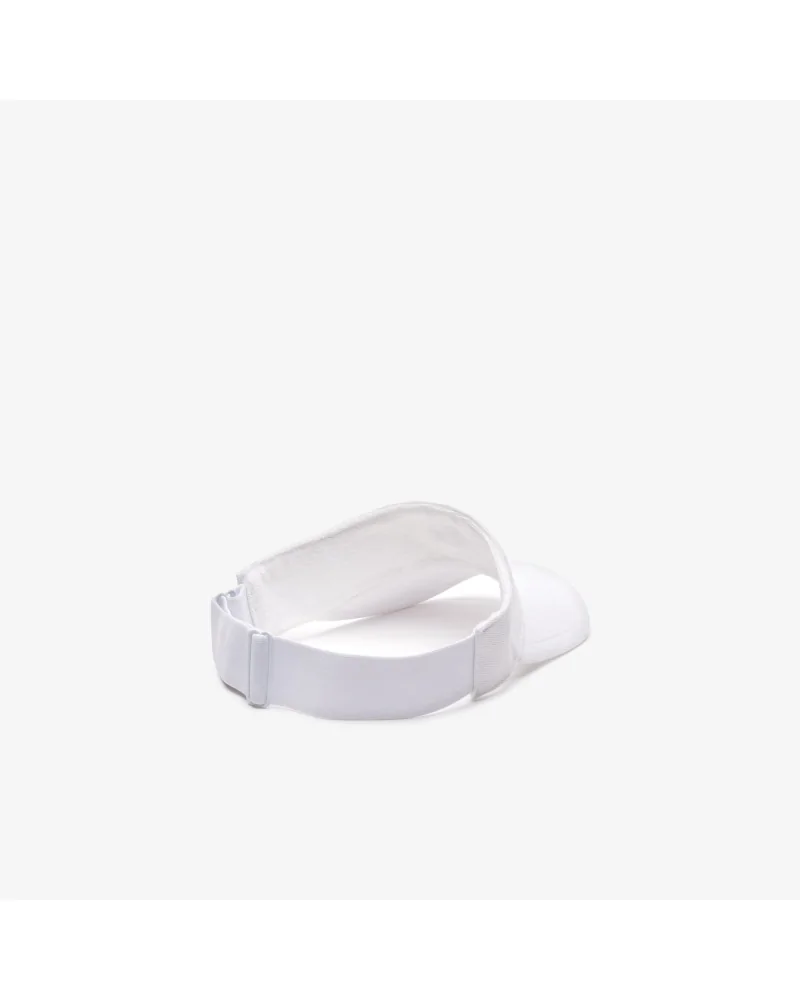 Lacoste Sport - Lightweight Small Logo Visor - White | blockshops