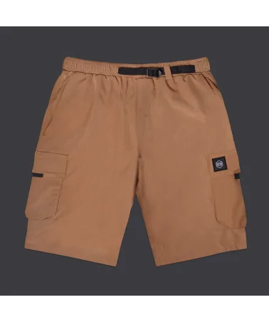 Dolly Noire - Techno Cargo Shorts - Beige | blockshops