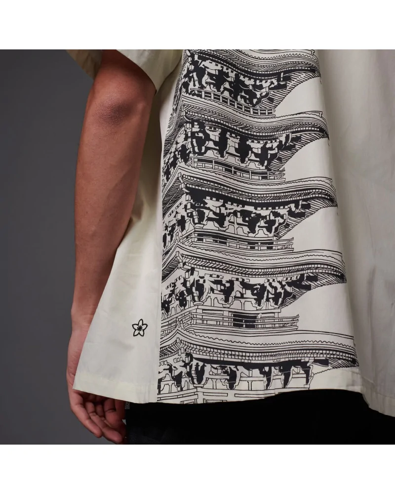 Dolly Noire - Bench Tokyo Bowling Shirt - Beige