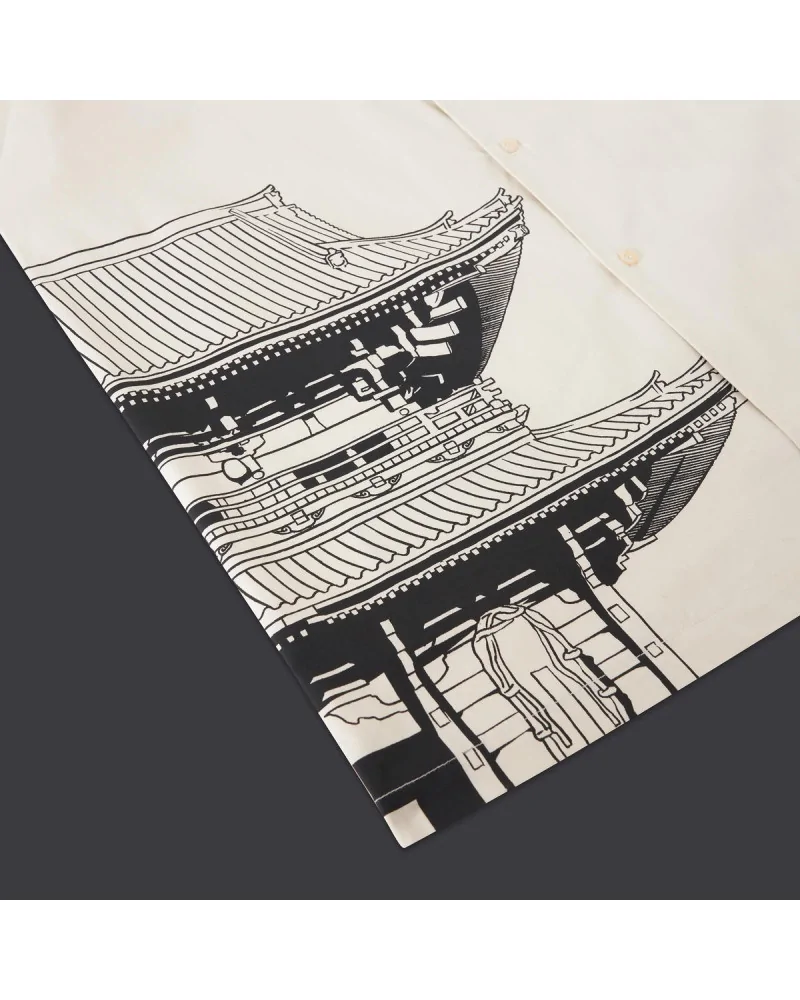 Dolly Noire - Bench Tokyo Bowling Shirt - Beige