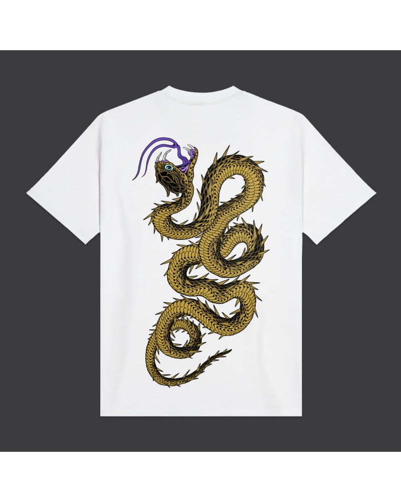 Dolly Noire - Desert Snake Tee - White