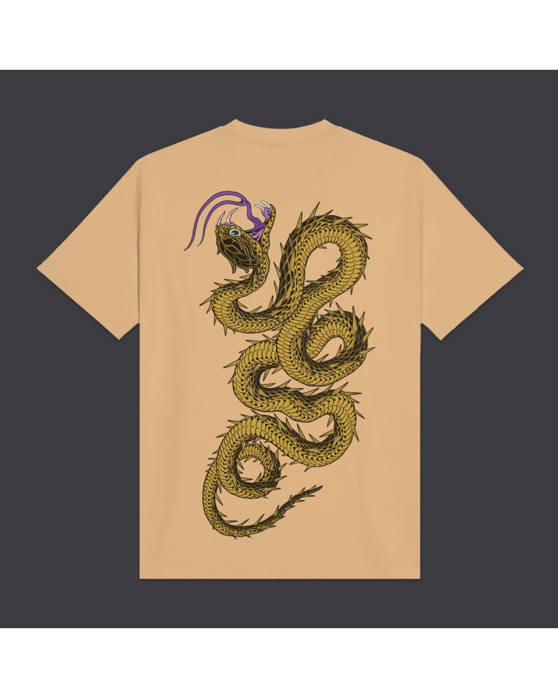 Dolly Noire - Desert Snake Tee - Beige