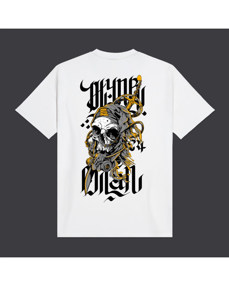 Dolly Noire - Desert Skull Tee - White