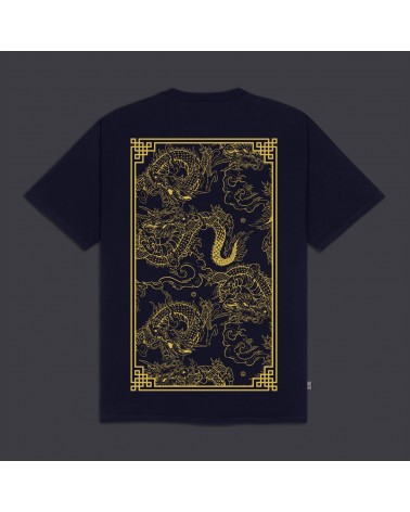 Dolly Noire - Chinese Dragon Tee - Navy