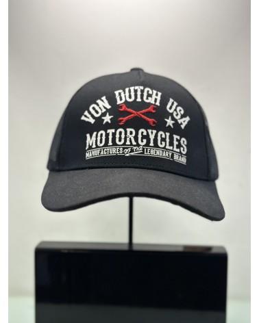 Von Dutch - GARN2 Mesh Trucker Cap - Black