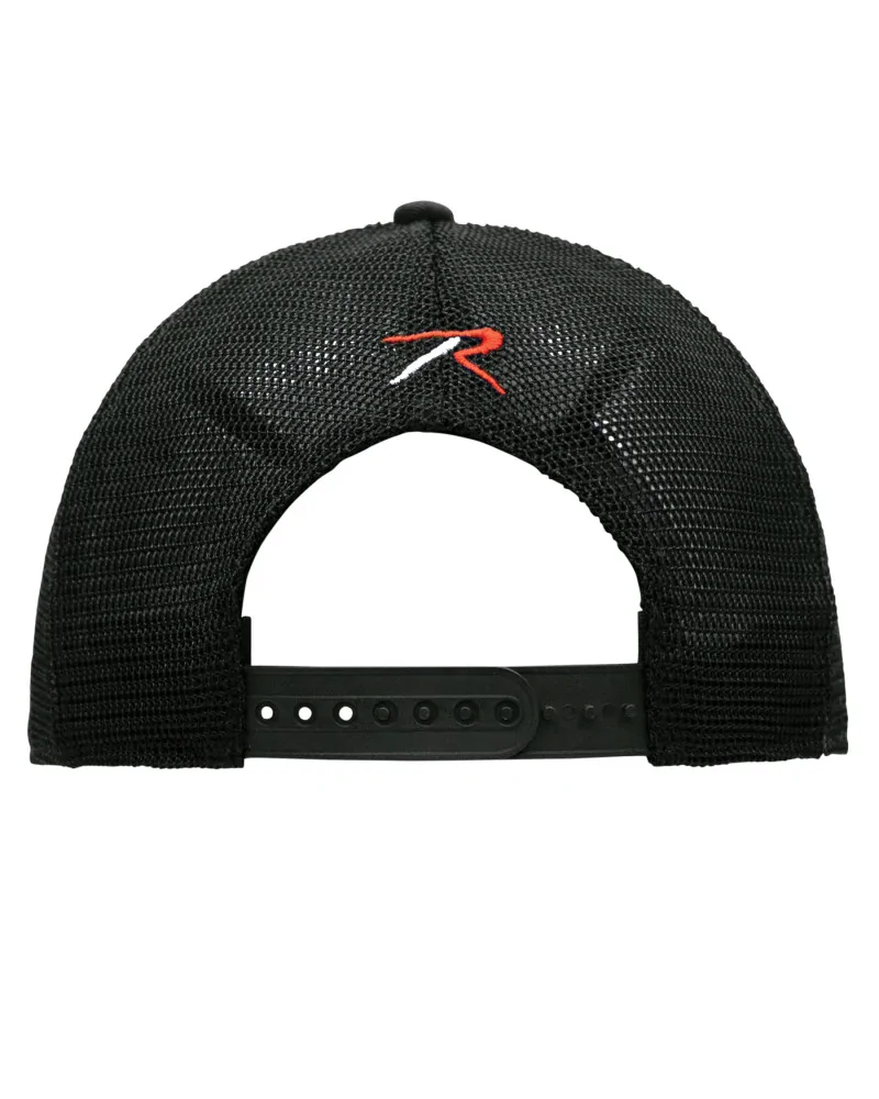 Rothco - Est 1953 Embroidered Camo Trucker Cap - Black / Camo | blo...