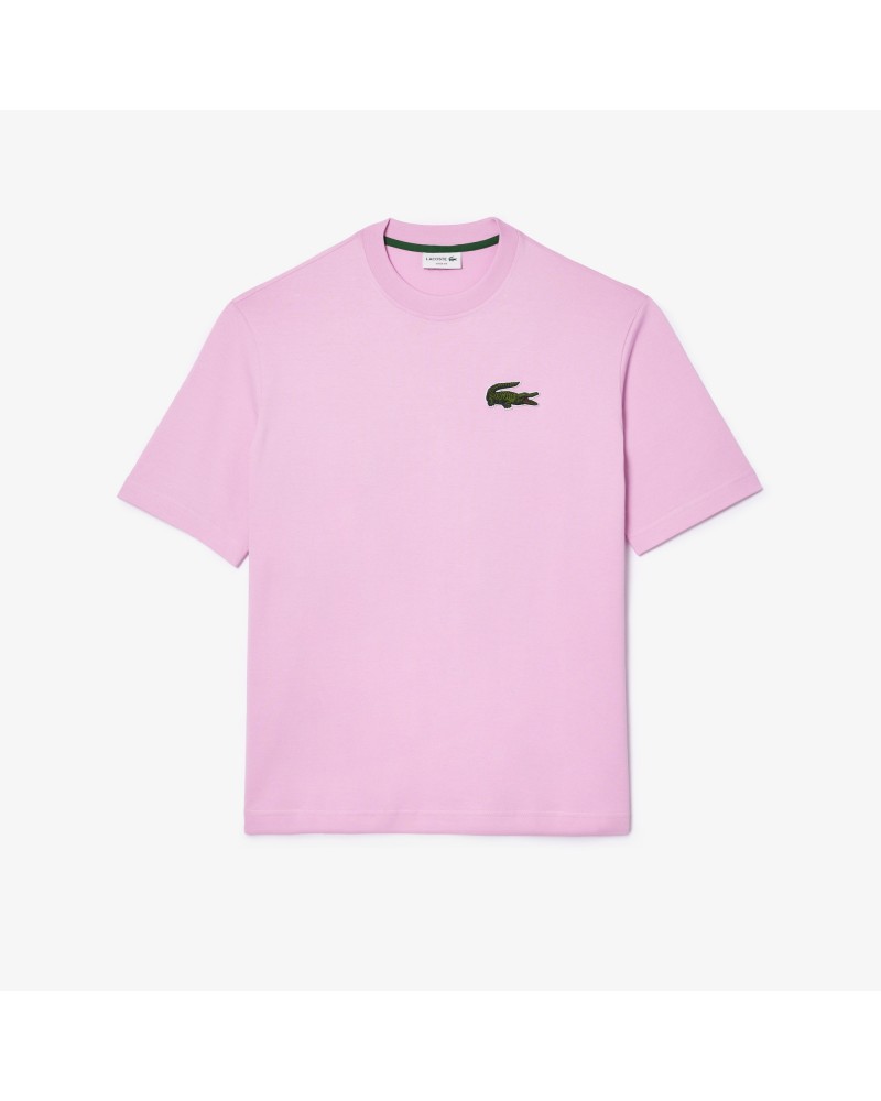 Lacoste - Unisex Loose Fit 86' Logo Organic Cotton Tee - Gelato