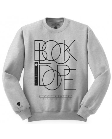 Block Limited - Block Is Dope - Heather Grey