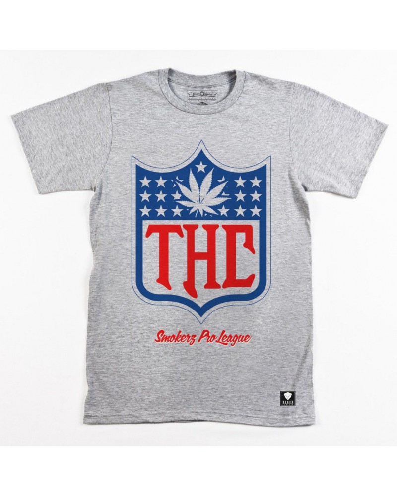 Block Limited - THC Tee - Heather Grey