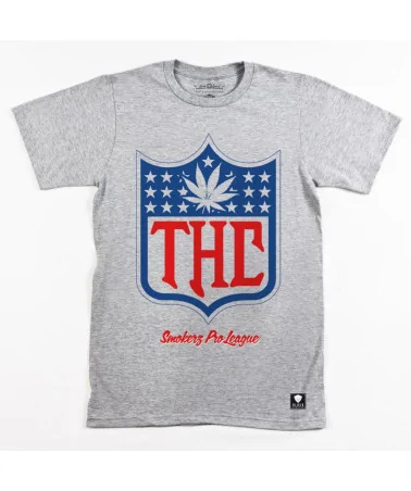 Block Limited - THC Tee - Heather Grey