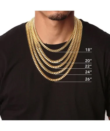 King Ice - 12mm Iced Diamond Cut Miami Cuban Link Chain - 14k Gold