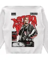 Block Custom - Travis Scott Sicko Mode on Air Hoodie - White