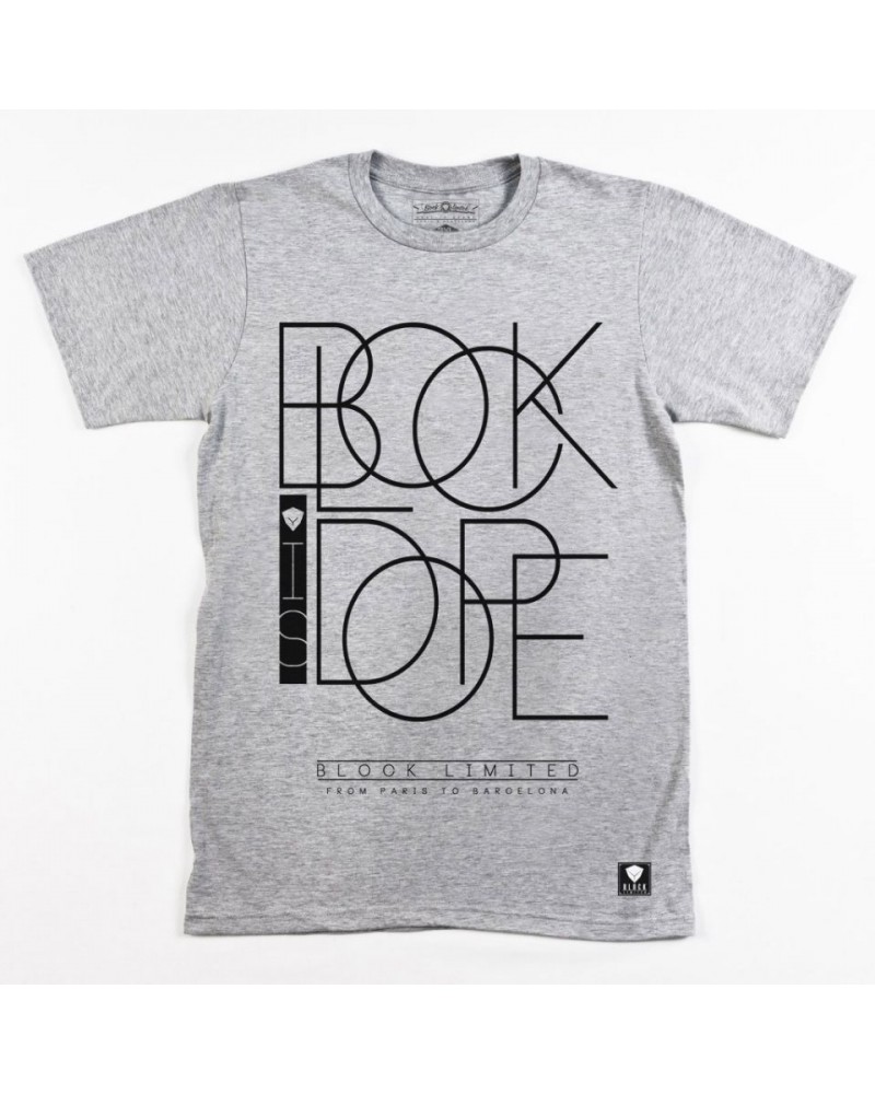 Block Limited - Block Is Dope Tee - Grey