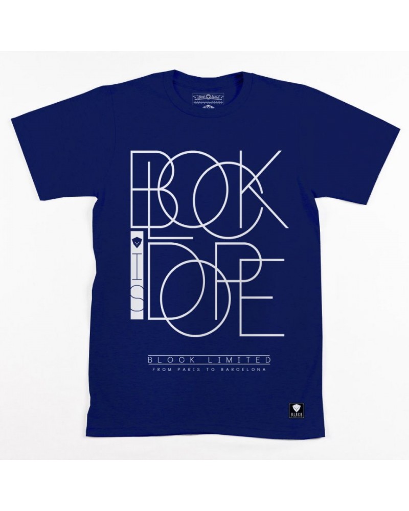 Block Limited - Block Is Dope Tee - Grey