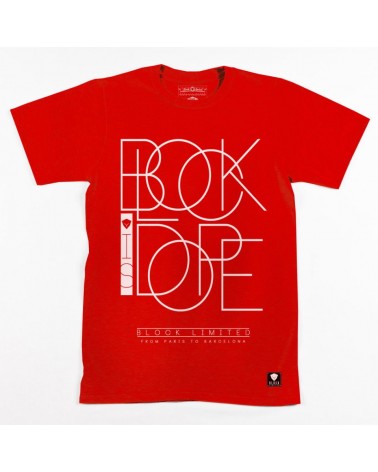 Block Limited - Block Is Dope Tee - Red/White