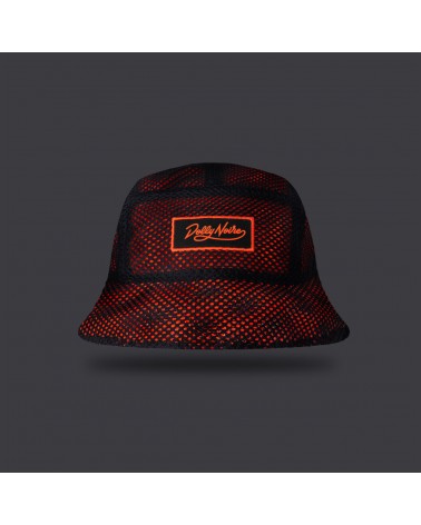 Dolly Noire - Mesh Reversible Bucket - Black / Orange