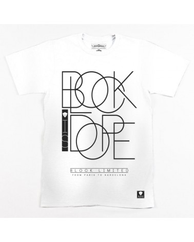 Block Limited - Block Is Dope Tee - White