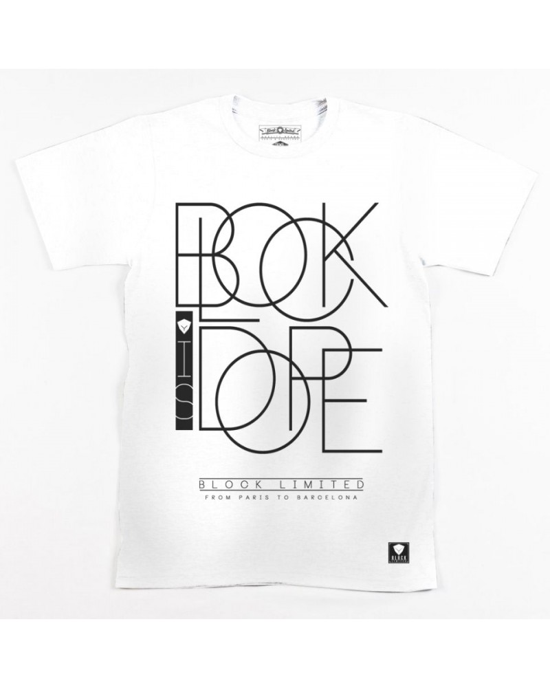 Block Limited - Block Is Dope Tee - White