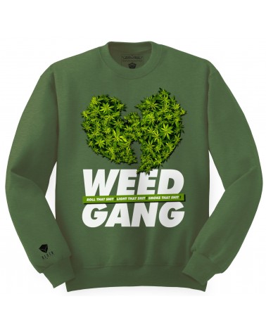 Block Limited - WeedGang Crew - Forrest Green/Green