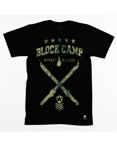 Block Limited - Block Camp Tee - Black/Camo