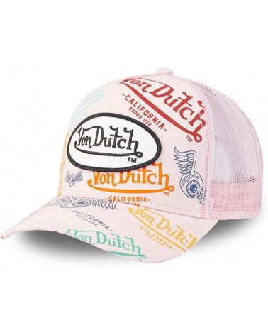Von Dutch - BRA Mesh Trucker Cap - Pink