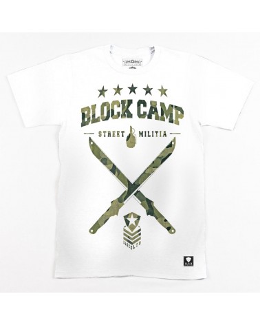 Block Limited - Block Camp Tee - White/Camo