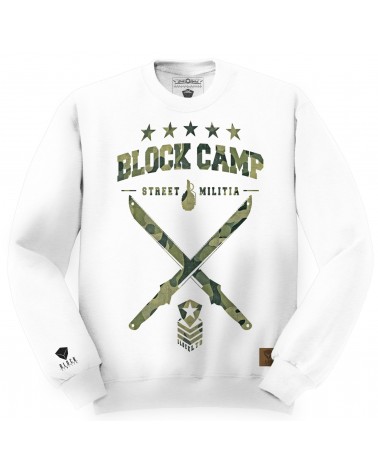 Block Limited - Block Camp Tee - White/Black