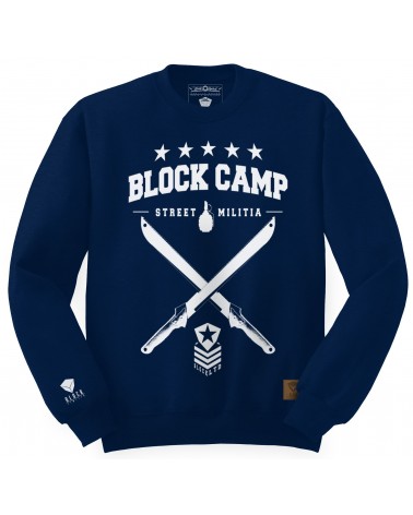 Block Limited - Block Camp Crew - Navy/White